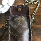 The Hummingbird - Monogram Cell Phone Crossbody/Wristlet Bag