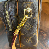 The Parrot Crossbody - Monogram in Vachetta