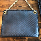 The XL Nuthatch - Black Vintage Micro GG Crossbody