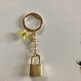 Authentic LV Padlock Keychain