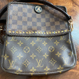 The Junco - Vintage Damier/Monogram Mix Crossbody Bag