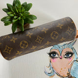 The Pencil / Makeup Pouch in Monogram