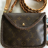 The Falcon - Full Monogram Vintage Wristlet/Crossbody/Clutch