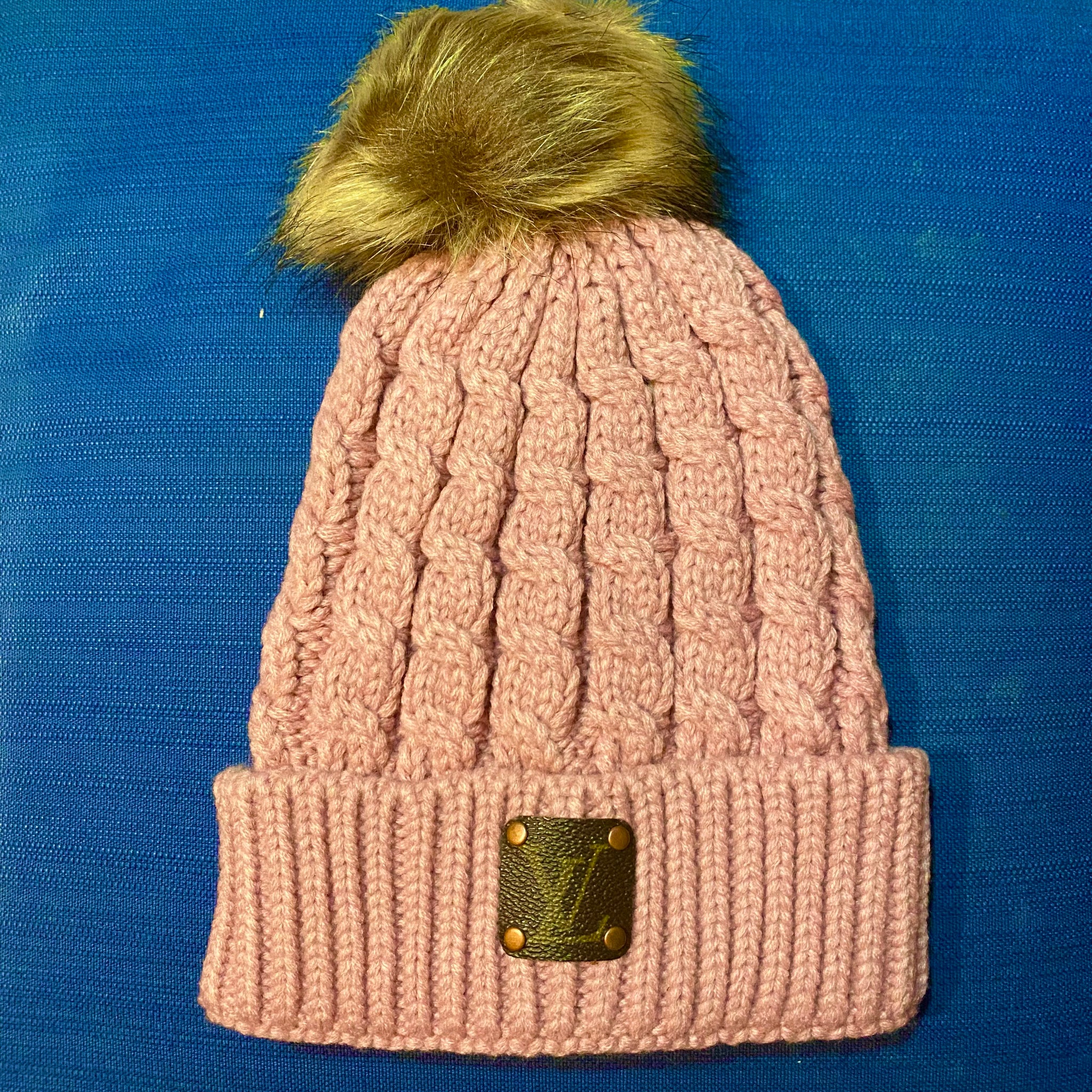 Pom-Pom Beanie Hat - Fleece and NON-Fleece Lined - LV
