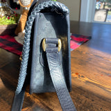 The Swift Crossbody - Vintage Micro GG in Black