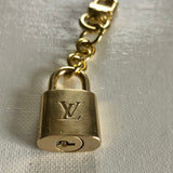 Authentic LV Padlock Purse Charm/Keychain