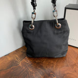 The Grackle - Vintage GG Tote in Black