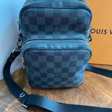 The Parrot - Vintage Damier in Graphite