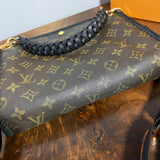 The Swan - Vintage Monogram in Black Crossbody