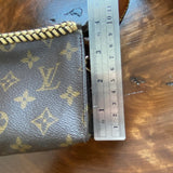 The Junco Wallet/Wristlet - Vintage Monogram in Gold