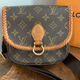 The Swift - Vintage Monogram in Tan Crossbody