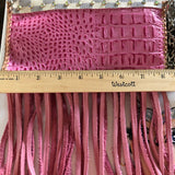 The Wren - Damier and Pink Vintage Wristlet/Crossbody/Clutch