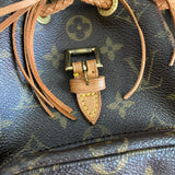 The Loon - Vintage Monogram Mini Backpack in Vachetta