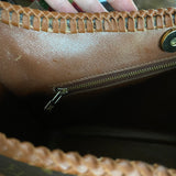 The Harrier Crossbody Bag in Tan Monogram