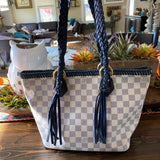 The Blue Jay - Vintage Damier Azur Shoulder Bag