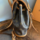 The Loon - Vintage Monogram Mini Backpack in Vachetta