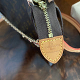 The Swan - Vintage Monogram in Vachetta Crossbody Bag