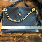 The XL Nuthatch - Black Vintage Micro GG Crossbody