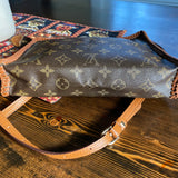 The Swan - Vintage Monogram in Whiskey Crossbody